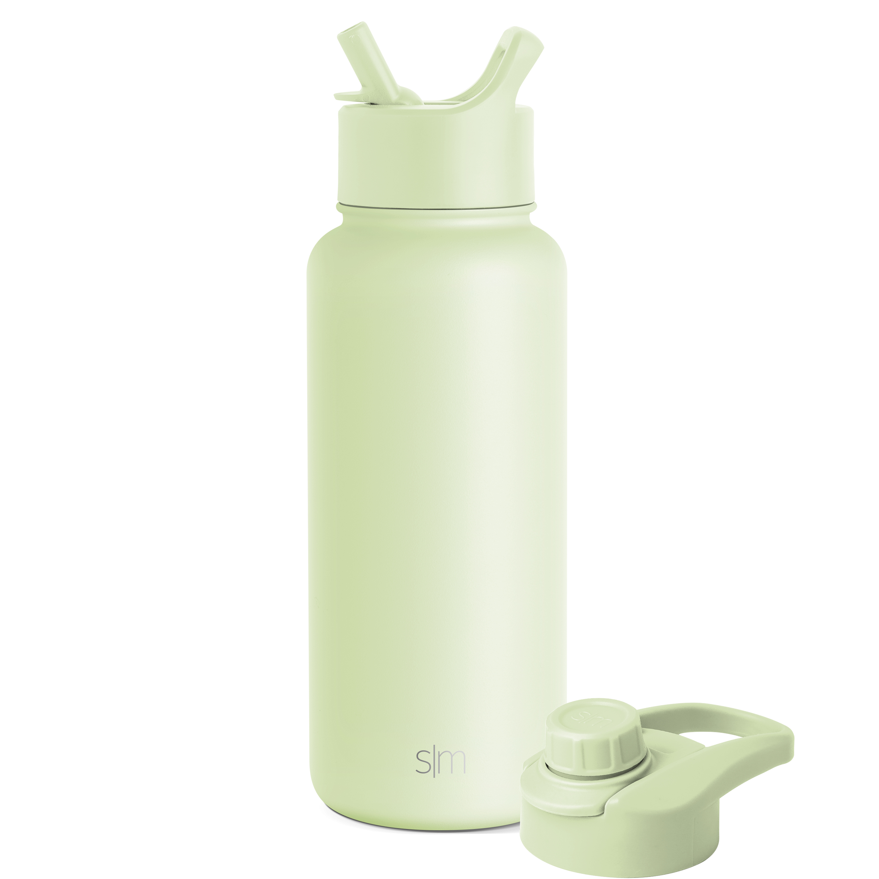 Summit Water Bottle with Straw Lid and Chug Lid - Sandy Seas